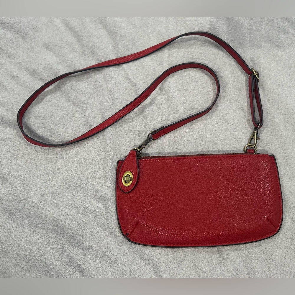 Joy Susan Red Crossbody Bag